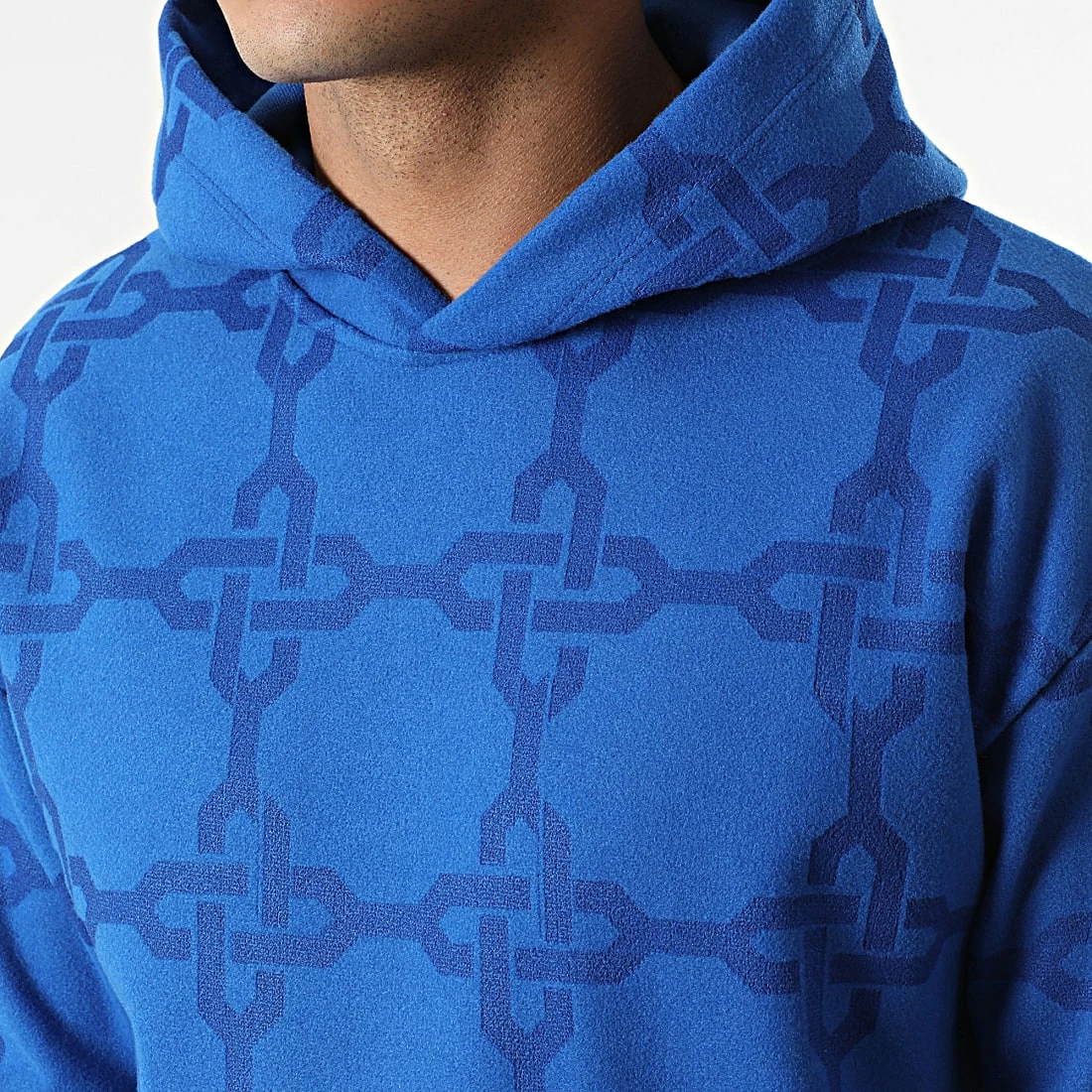 Sortie 🥰 Sweat Capuche UY936 Bleu Roi de Uniplay 🔔 4 Sortie 🥰 Sweat Capuche UY936 Bleu Roi de Uniplay 🔔 – Image 2