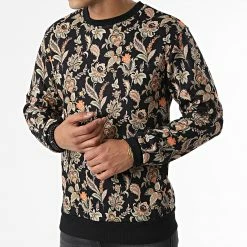 Bon marché ✨ Sweat Crewneck Floral SH-68 Noir Kaki Orange de Uniplay 🎁 -Uniplay Soldes uniplay 341167 SH 68 05 20221010T124414 03