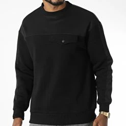 Budget ✨ Sweat Crewneck OTS-9 Noir de Uniplay ⌛