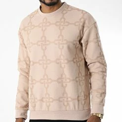 Budget ❤️ Sweat Crewneck UY935 Beige de Uniplay ❤️