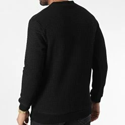 Tout neuf 👍 Sweat Crewneck OTS-15 Noir de Uniplay ✔️ -Uniplay Soldes uniplay 341206 OTS 15 BLACK 20221007T155929 04