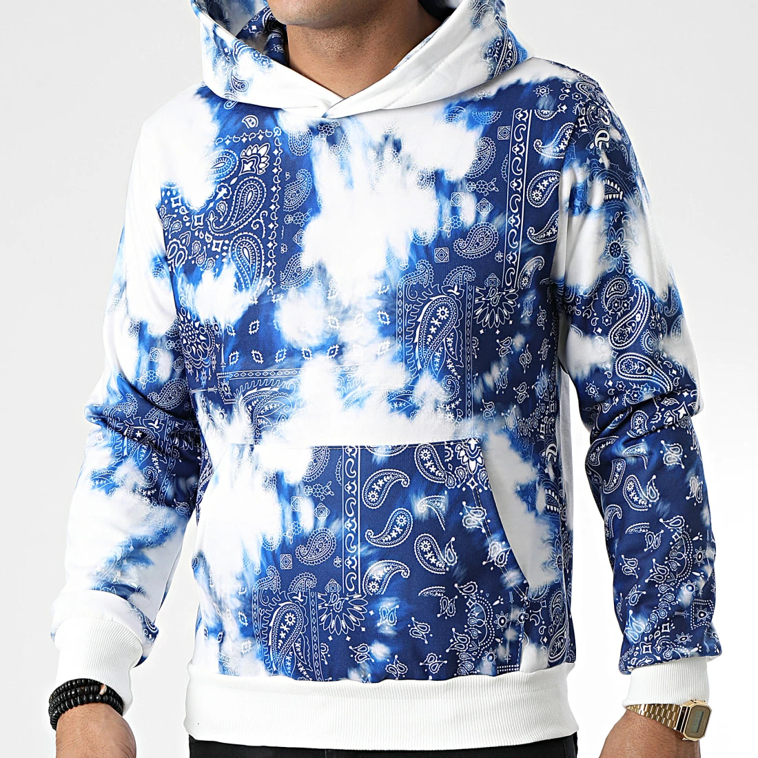 Grosses soldes 🧨 Sweat Capuche SH-67 Blanc Bleu Marine Bandana de Uniplay ⌛ 3 Grosses soldes 🧨 Sweat Capuche SH-67 Blanc Bleu Marine Bandana de Uniplay ⌛