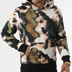 Acheter 😀 Sweat Capuche SH-67 Beige Vert Kaki de Uniplay 🎉 -Uniplay Soldes uniplay 341259 SH 67 02 20221010T135738 03