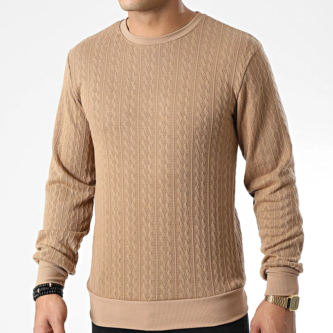 Sortie ✨ Sweat Crewneck SH-60 Camel de Uniplay 👍 3 Sortie ✨ Sweat Crewneck SH-60 Camel de Uniplay 👍