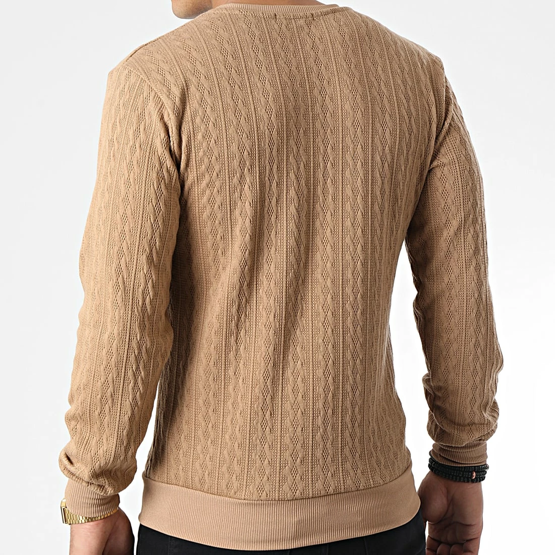 Sortie ✨ Sweat Crewneck SH-60 Camel de Uniplay 👍 6 Sortie ✨ Sweat Crewneck SH-60 Camel de Uniplay 👍 – Image 4