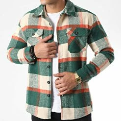 Les meilleures critiques de 🔔 Surchemise A Carreaux C155 Beige Vert de Uniplay ⌛