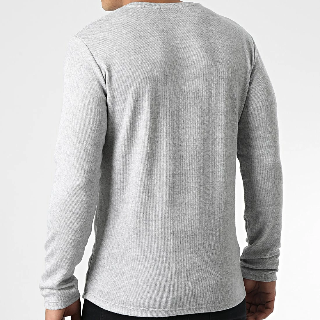 Coupon 😍 Pull SH-61 Gris Chiné de Uniplay 😍 6 Coupon 😍 Pull SH-61 Gris Chiné de Uniplay 😍 – Image 4