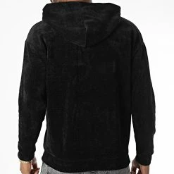 Promo 🎉 Sweat Capuche UY934 Noir de Uniplay ✔️ -Uniplay Soldes uniplay 341344 UY934 BLACK 20221006T161356 04