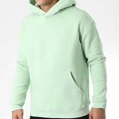 Meilleure vente 🤩 Sweat Capuche UY905 Vert Clair de Uniplay 👏