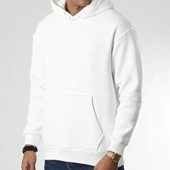 Meilleur prix ✨ Sweat Capuche OTS-19 Blanc de Uniplay 🌟