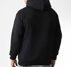 Nouveau 👏 Sweat Capuche OTS-19 Noir de Uniplay 🔔 -Uniplay Soldes uniplay 345018 OTS 19 BLACK 20221024T155210 04