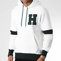 Promo 😀 Sweat Capuche OTS-11 Blanc de Uniplay 🔔 -Uniplay Soldes uniplay 345020 OTS 11 ECRU 20221025T151930 03