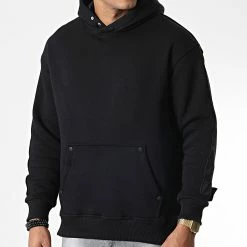 Grosses soldes ✨ Sweat Capuche OTS-6 Noir de Uniplay 😉