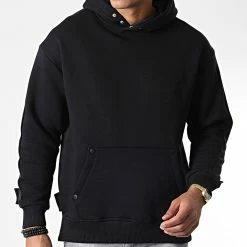 Grosses soldes ✨ Sweat Capuche OTS-6 Noir de Uniplay 😉 -Uniplay Soldes uniplay 345024 OTS 6 BLACK 20221024T155312 03