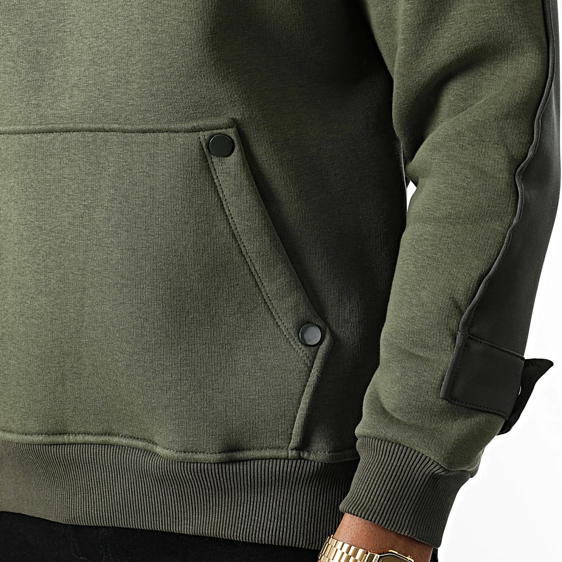 Bon marché 👍 Sweat Capuche OTS-6 Vert Kaki de Uniplay ✔️ 4 Bon marché 👍 Sweat Capuche OTS-6 Vert Kaki de Uniplay ✔️ – Image 2