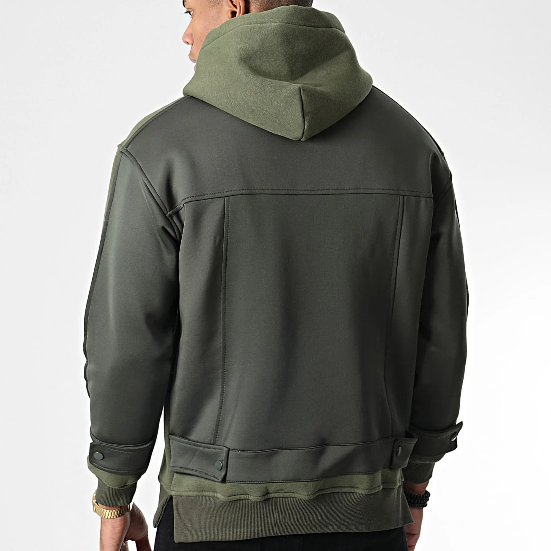 Bon marché 👍 Sweat Capuche OTS-6 Vert Kaki de Uniplay ✔️ 6 Bon marché 👍 Sweat Capuche OTS-6 Vert Kaki de Uniplay ✔️ – Image 4