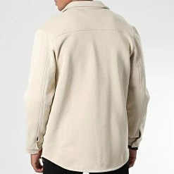 Coupon ⌛ Surchemise OTS-17 Beige de Uniplay ✔️ -Uniplay Soldes uniplay 345028 OTS 17 STONE 20221025T152814 04