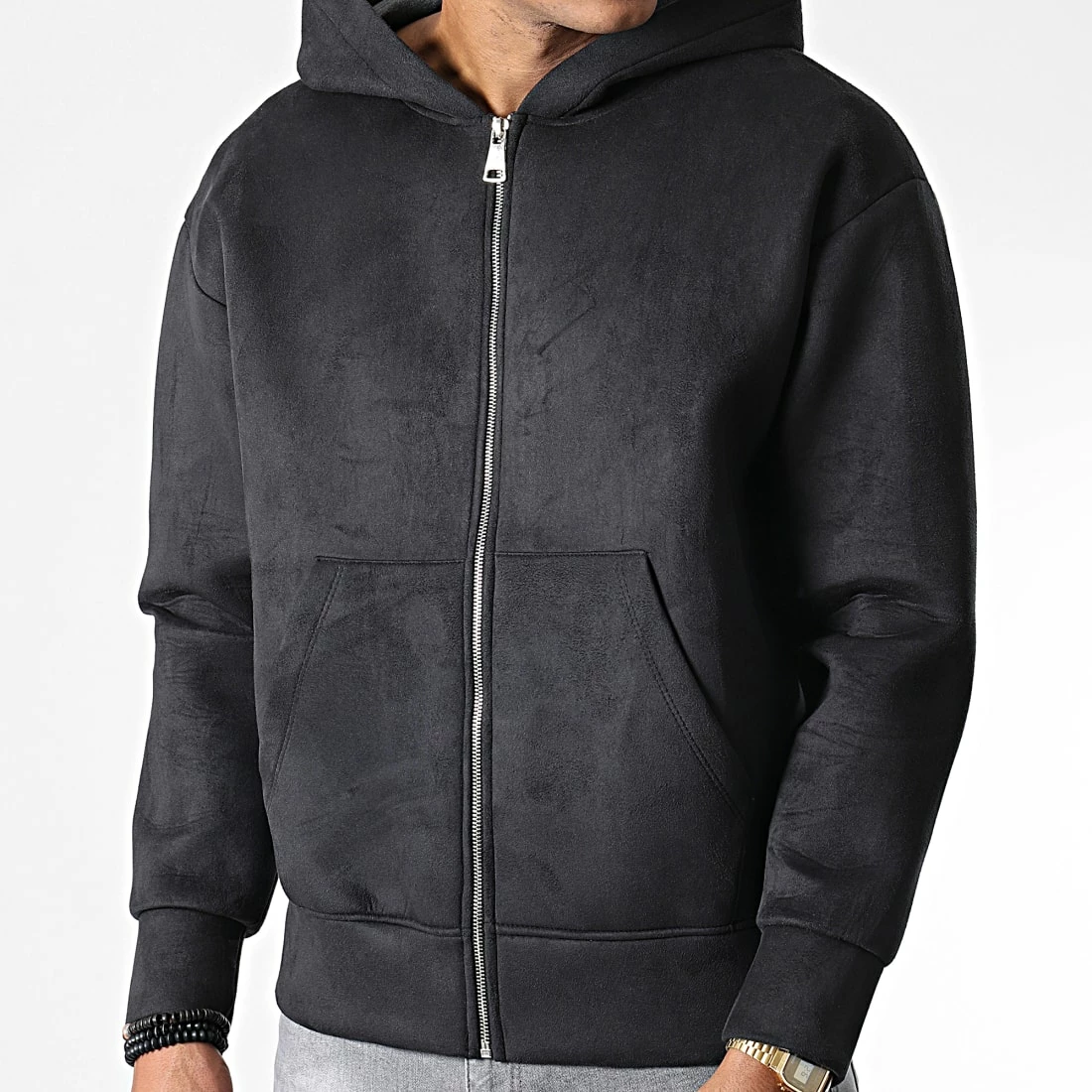 De gros 👍 Sweat Zippé Capuche UY931 Noir de Uniplay ❤️ 3 De gros 👍 Sweat Zippé Capuche UY931 Noir de Uniplay ❤️