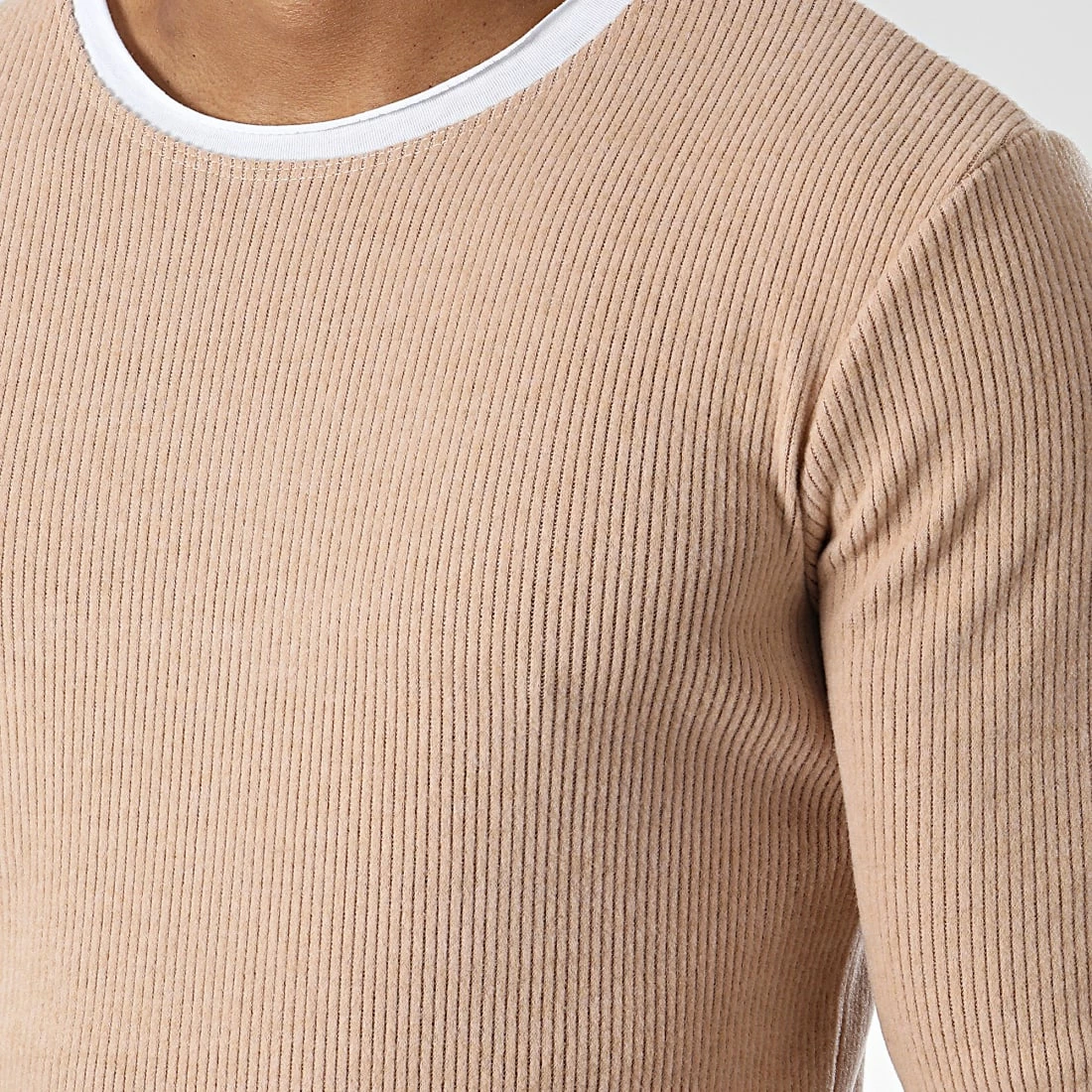 Meilleure vente 😉 Sweat Crewneck UY925 Beige de Uniplay 😀 4 Meilleure vente 😉 Sweat Crewneck UY925 Beige de Uniplay 😀 – Image 2