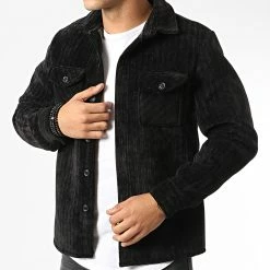 Remise 🎉 Surchemise UY928 Noir de Uniplay 🔥