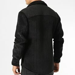 Remise 🎉 Surchemise UY928 Noir de Uniplay 🔥 -Uniplay Soldes uniplay 345062 UY928 BLACK 20221024T145355 04