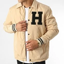 Bon marché 👍 Veste Teddy VS-J14 Beige de Uniplay 😀