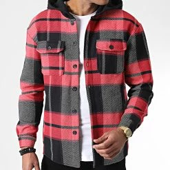 Offres 🥰 Surchemise Capuche A Carreaux C160 Rouge Noir de Uniplay 🤩 8 Offres 🥰 Surchemise Capuche A Carreaux C160 Rouge Noir de Uniplay 🤩 -Uniplay Soldes uniplay 345067 UP C160 BLACK 20221025T152942 03