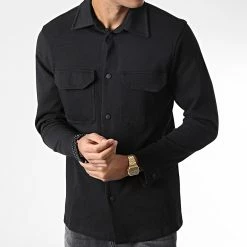 Meilleure vente 🛒 Chemise Manches Longues OTS-16 Noir de Uniplay 👍 8 Meilleure vente 🛒 Chemise Manches Longues OTS-16 Noir de Uniplay 👍 -Uniplay Soldes uniplay 345068 OTS 16 BLACK 20221025T154709 03