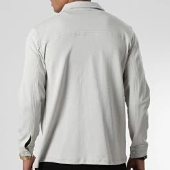 Top 10 💯 Chemise Manches Longues OTS-16 Gris de Uniplay ✔️ -Uniplay Soldes uniplay 345069 OTS 16 GREY 20221025T153046 04