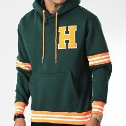 Bon marché ✨ Sweat Capuche OTS-11 Vert de Uniplay 🛒