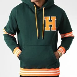 Bon marché ✨ Sweat Capuche OTS-11 Vert de Uniplay 🛒 -Uniplay Soldes uniplay 345072 OTS 11 GREEN 20221025T152632 03