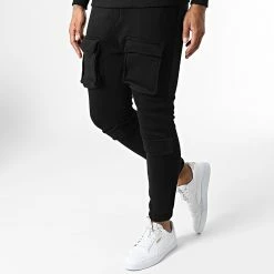 Tout neuf ❤️ Ensemble Cargo Eso 2 Noir de Uniplay 😀 -Uniplay Soldes uniplay 345110 ESO 2 BLACK 20221028T152651 04