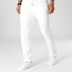 Le moins cher 🥰 Pantalon Jogging OTB 10 Blanc de Uniplay 👏