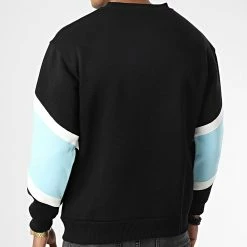 Meilleur prix 🧨 Sweat Crewneck OTS 5 Noir de Uniplay ⭐ -Uniplay Soldes uniplay 345118 OTS 5 BLACK 20221027T151700 04