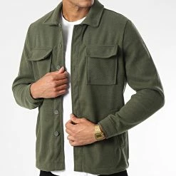 Remise 😍 Veste UP-T971 Vert Kaki de Uniplay 🤩