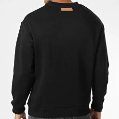 Remise 👏 Sweat Crewneck OTS 4 Noir de Uniplay 👏 -Uniplay Soldes uniplay 345223 OTS 4 BLACK 20221027T151644 04
