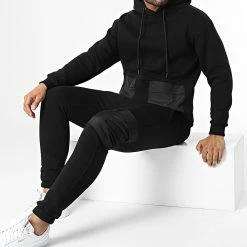 Remise ⌛ Ensemble De Survetement Eso 3 Noir de Uniplay 😀