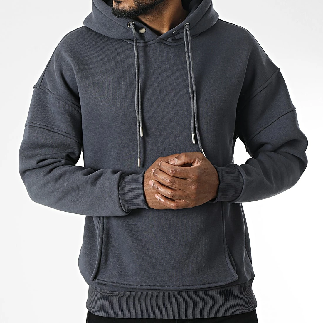 Bon marché 🤩 Sweat Capuche OTS 14 Gris Anthracite de Uniplay ⭐ 3 Bon marché 🤩 Sweat Capuche OTS 14 Gris Anthracite de Uniplay ⭐