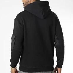 Grosses soldes 🤩 Sweat Capuche OTS 13 Noir de Uniplay 🎁 -Uniplay Soldes uniplay 345250 OTS 13 BLACK 20221031T151912 04