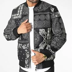 Meilleure affaire 🔔 Veste Zippée SH-62 Noir Bandana de Uniplay 🔥