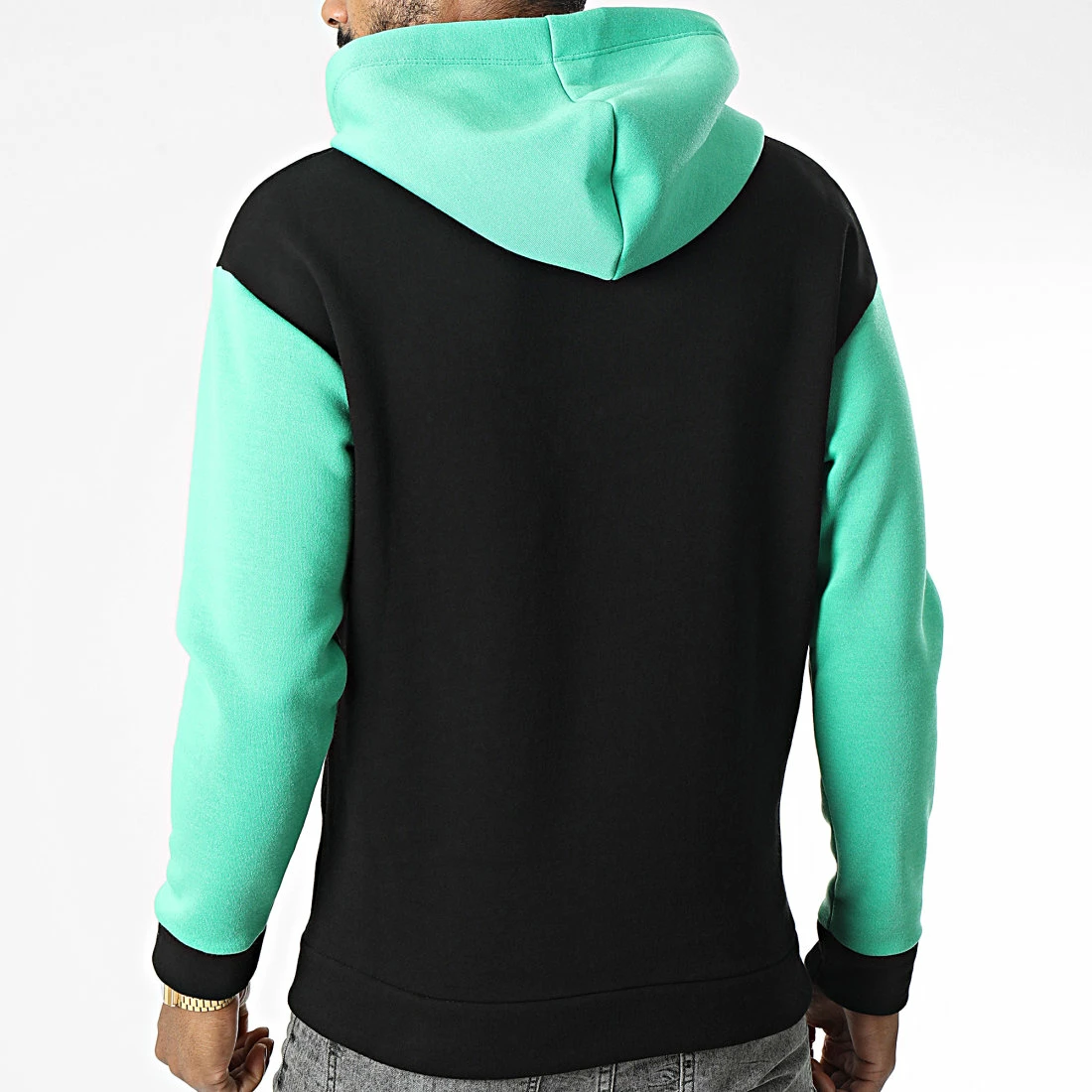 Le moins cher 🧨 Sweat Capuche UY941 Noir Vert de Uniplay 🔥 6 Le moins cher 🧨 Sweat Capuche UY941 Noir Vert de Uniplay 🔥 – Image 4