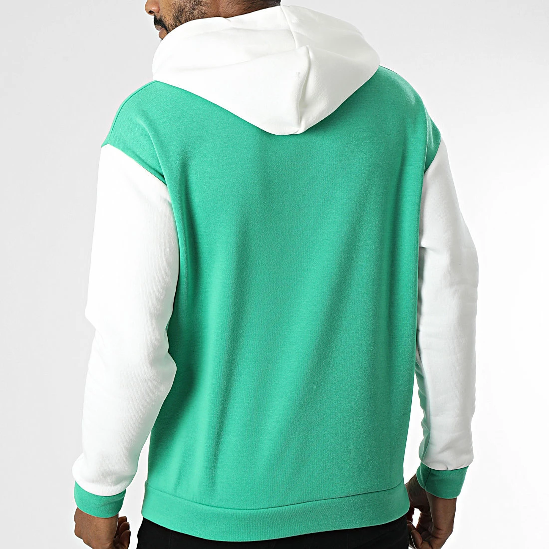 Vente flash 🥰 Sweat Capuche UY941 Vert Blanc de Uniplay 🔔 6 Vente flash 🥰 Sweat Capuche UY941 Vert Blanc de Uniplay 🔔 – Image 4