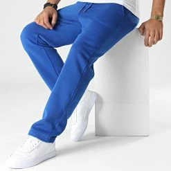 Meilleure affaire ⌛ Pantalon Jogging UPP79 Bleu Roi de Uniplay 👍 -Uniplay Soldes uniplay 346611 UPP79 ROYAL 20221108T151746 03