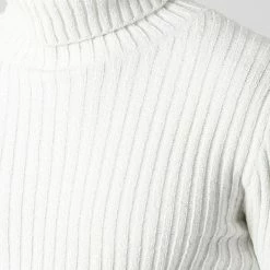 Meilleure affaire 🎉 Pull Col Roulé CR-090 Blanc de Uniplay 🥰 -Uniplay Soldes uniplay 346627 CR 090 WHITE 20221103T160927 02