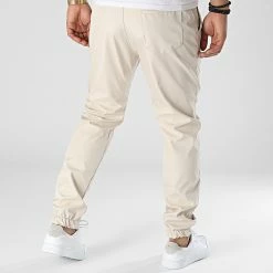 Sortie 🔥 Jogger Pant OTB-7 Beige de Uniplay 🤩 -Uniplay Soldes uniplay 348349 OTB 7 STONE 20221118T152122 04