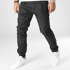 Uniplay Soldes 4 Vente flash 👏 Jogger Pant OTB-7 Noir de Uniplay 🌟