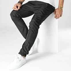 Vente flash 👏 Jogger Pant OTB-7 Noir de Uniplay 🌟 -Uniplay Soldes uniplay 348352 OTB 7 BLACK 20221118T152908 03