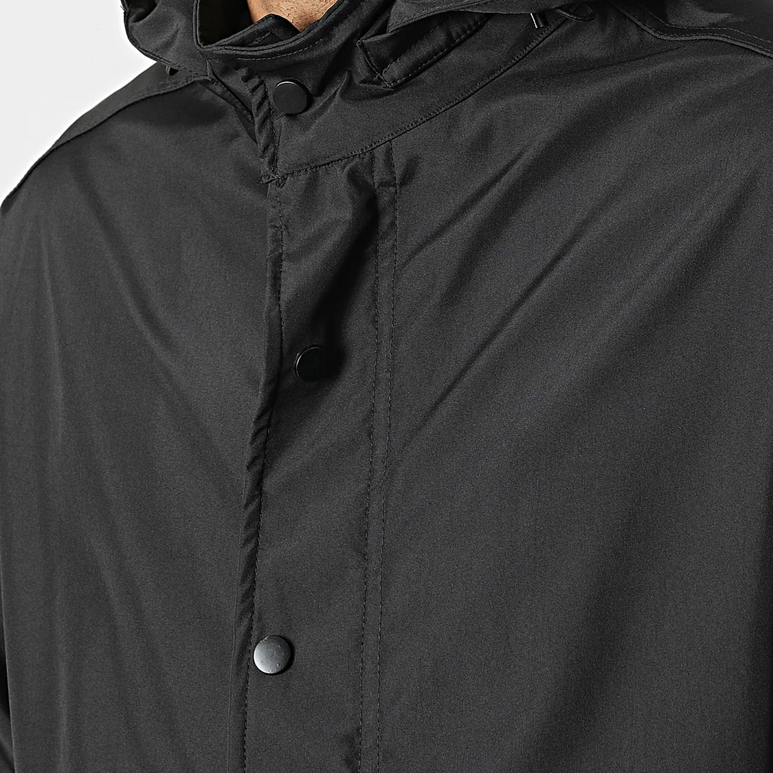 Budget 🎁 Veste Longue Zippée Capuche JOT-1 Noir de Uniplay 🔥 4 Budget 🎁 Veste Longue Zippée Capuche JOT-1 Noir de Uniplay 🔥 – Image 2