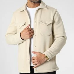 Sortie ✨ Surchemise OTS-18 Beige de Uniplay 👏