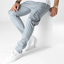 Remise ⌛ Pantalon Cargo OTB-8 Gris de Uniplay 🧨 -Uniplay Soldes uniplay 348367 OTB 8 GREY 20221118T152015 03